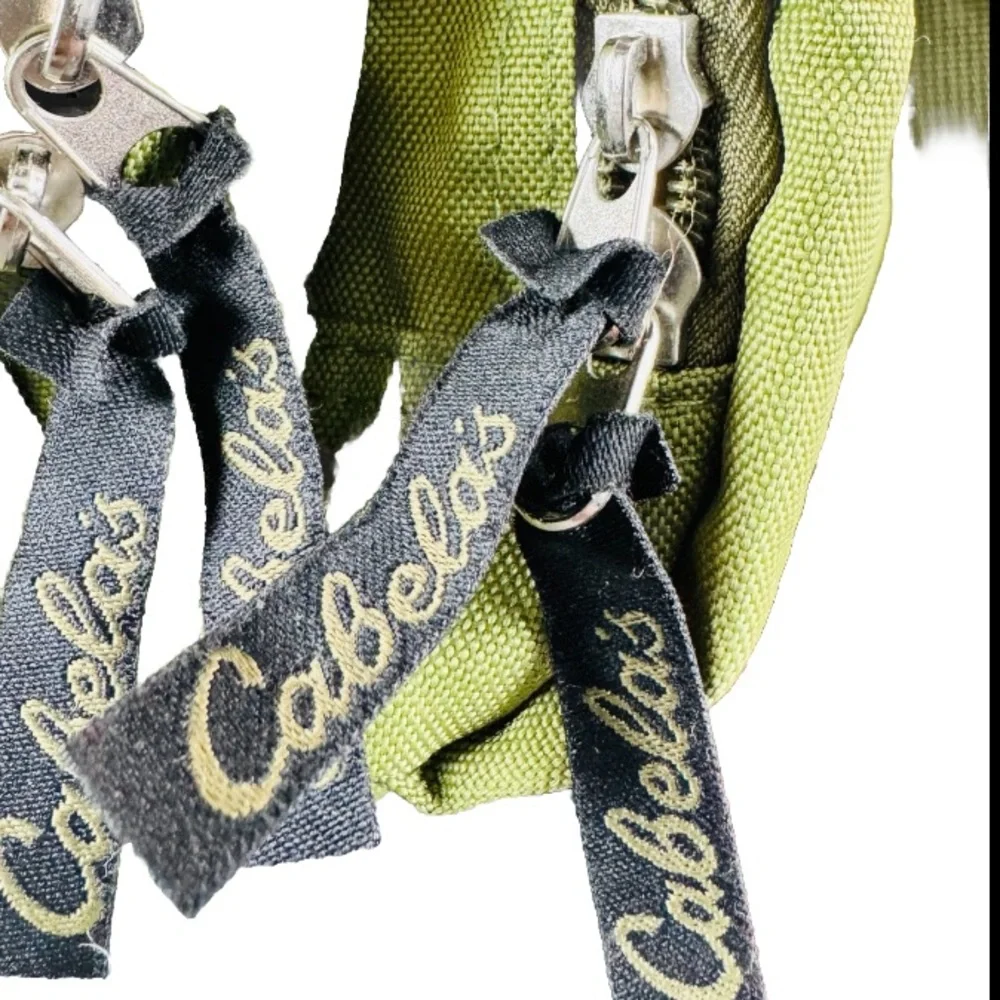 Cabela’s Catch-All Gear Bag‎ Olive Green Water Resistant 21L Utility Duffel